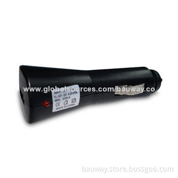 Car USB Charger for Electronic Cigarette, Portable and Wireless, Weight of 17G, Wholesale